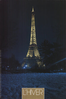 Winnie Denker L'Hiver La Tour Eiffel 