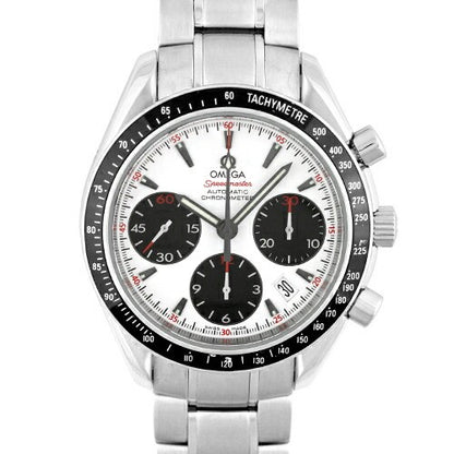 Omega Speedmaster Date 323.30.40.40.04.001 White Date Display