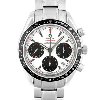 Omega Speedmaster Date 323.30.40.40.04.001 White Date Display