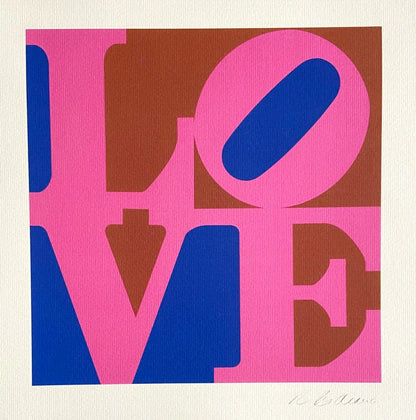 Robert Indiana Lithograph Guggenheim Museum Coa Limited Edition