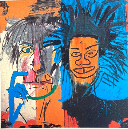 Andy Warhol Jean-Michel Basquiat Coa Signed Numbered By Hand