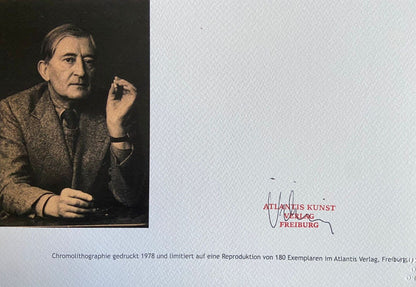 Josef Albers Lithograph Coa Signed Op Numbered 180 Piet Mondrian