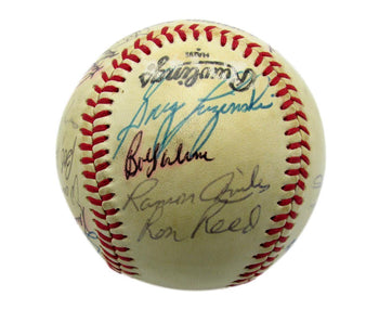 1980 Philadelphia Phillies Multi-Signed By 25 Onl