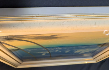 John Al Hogue "Paradise Beach" Diamond Dust Print, Signed, Limited Edition 250