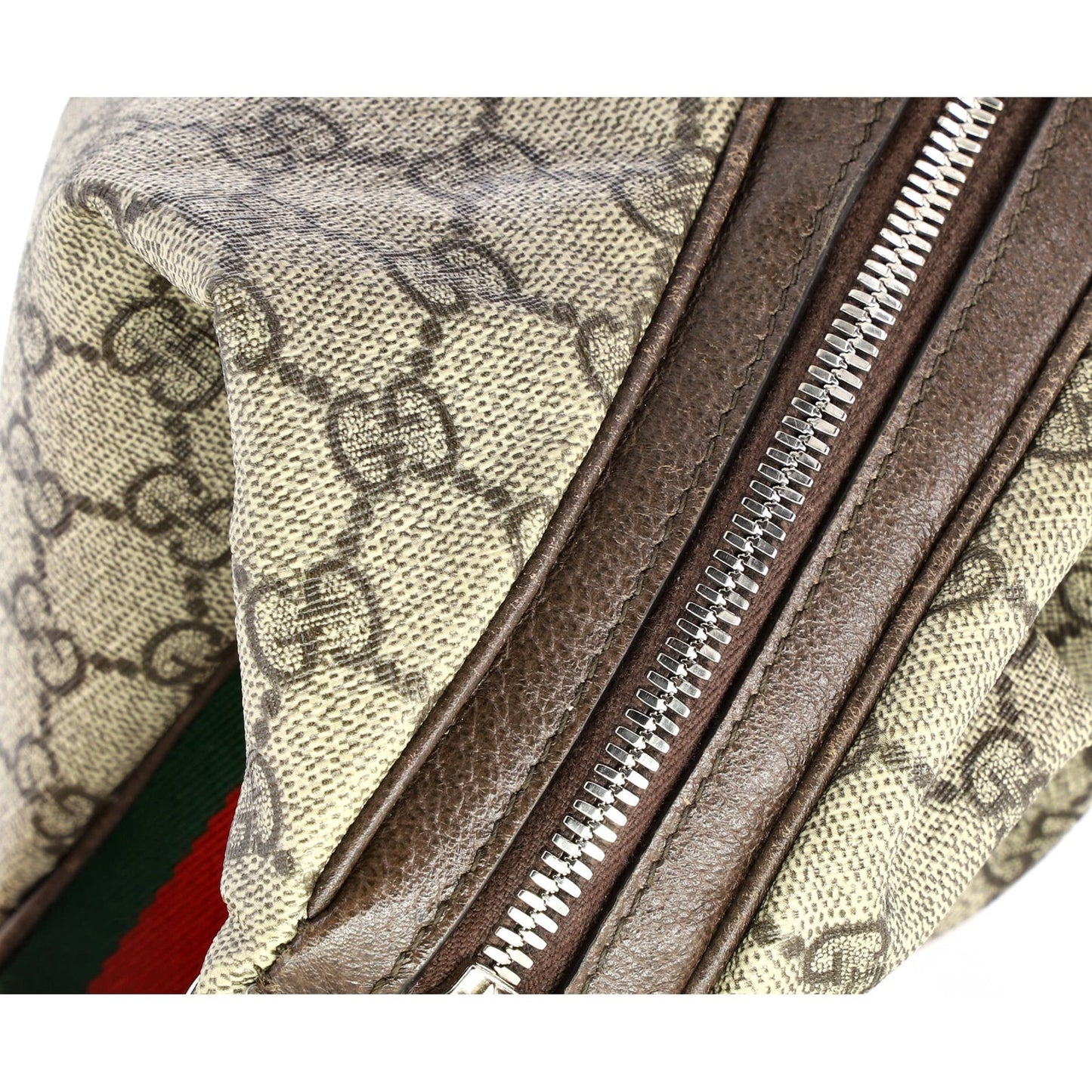 Gucci Attache Shoulder Bag Gg Coated Canvas Medium