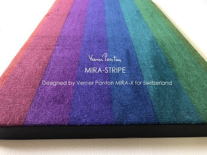 Verner Panton Mira-X Stripe Large Velvet Multi
