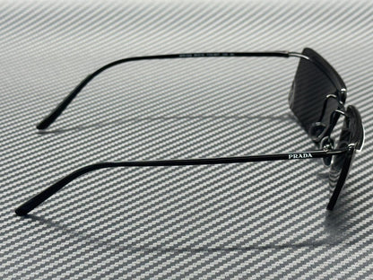 PRADA PR C53S YC460T Black White Dark Grey Men's 60 mm Sunglasses