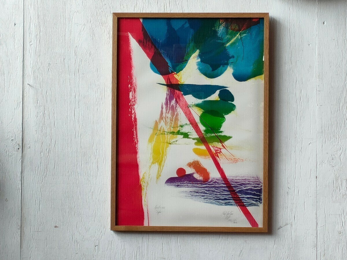 Paul Jenkins (Ny 1923-2012) Signed Original