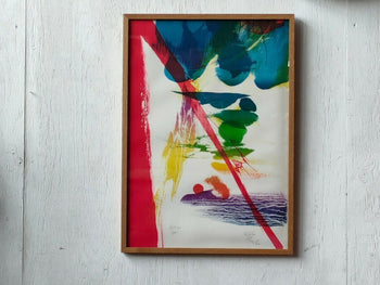 Paul Jenkins (Ny 1923-2012) Signed Original