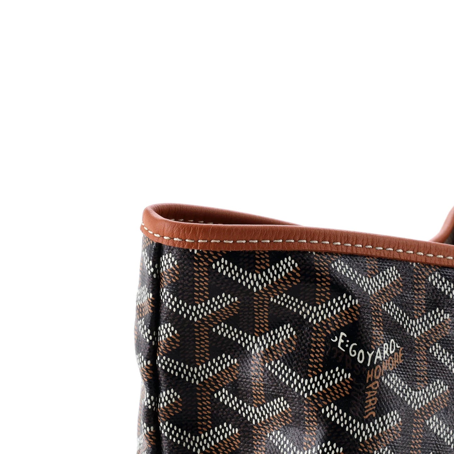 Goyard Saint Louis Tote Coated Canvas Pm