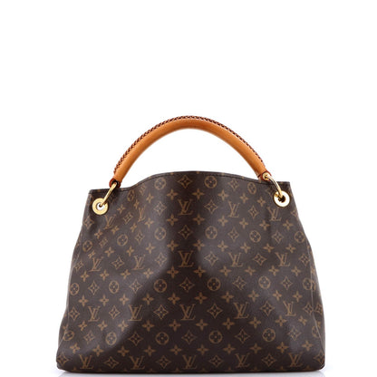 Louis Vuitton Artsy Handbag Monogram Canvas Mm