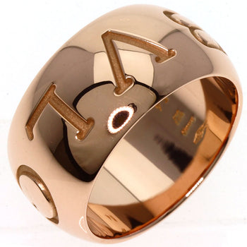 BVLGARI   Ring Mono logo ring # 54 K18 Pink Gold