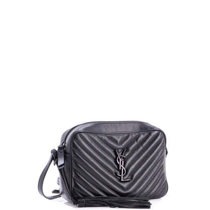 Saint Laurent Lou Camera Bag Matelasse Chevron Leather Small
