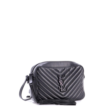 Saint Laurent Lou Camera Bag Matelasse Chevron Leather Small