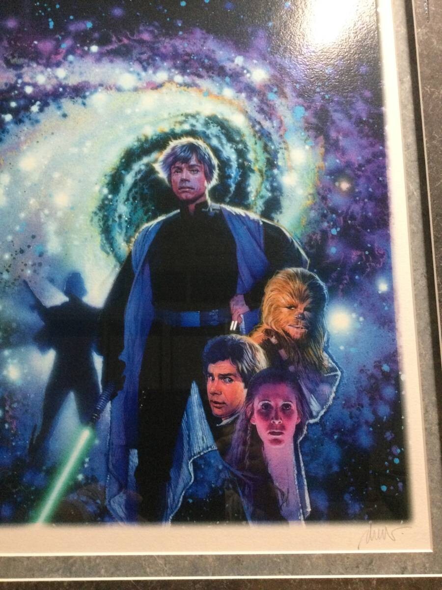 Drew Struzan "Star Wars" Original Giclee Art Print Framed Ed200