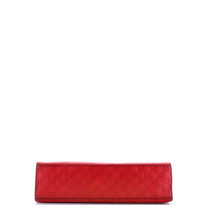 Gucci Emily Chain Flap Shoulder Bag Guccissima Leather Large