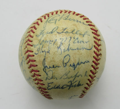1963/64 Chicago White Sox Team Multi-Signed/Autographed (26) Baseball 196357