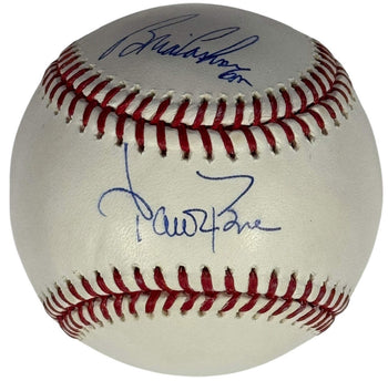 Aaron Boone & Brian Cashman Autographed Official Major League Baseball (Cx Authe