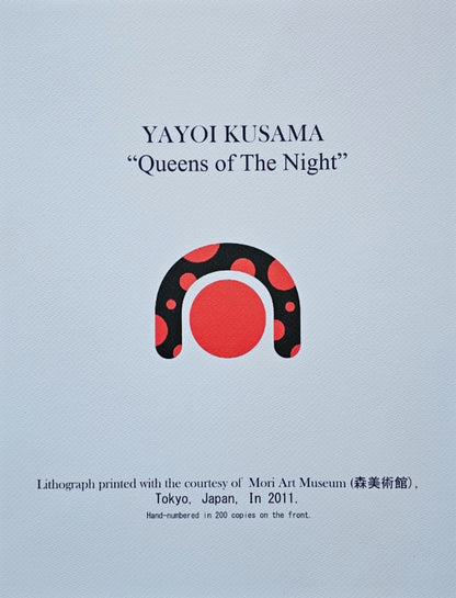 Yayoi Kusama Lithograph Coa
