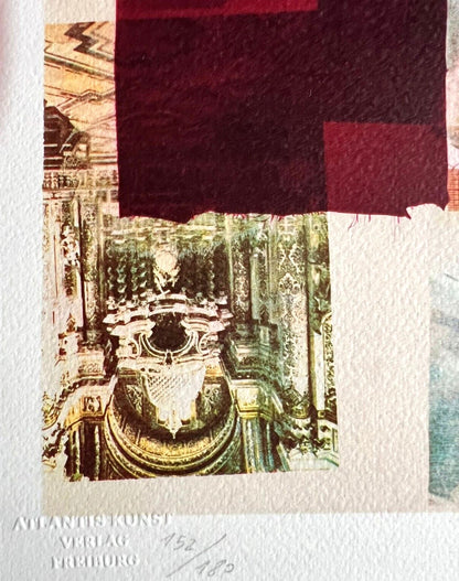Robert Rauschenberg Lithograph Coa Signed Op Numbered By Hand 180 Es