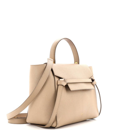 Celine Belt Bag Textured Leather Micro