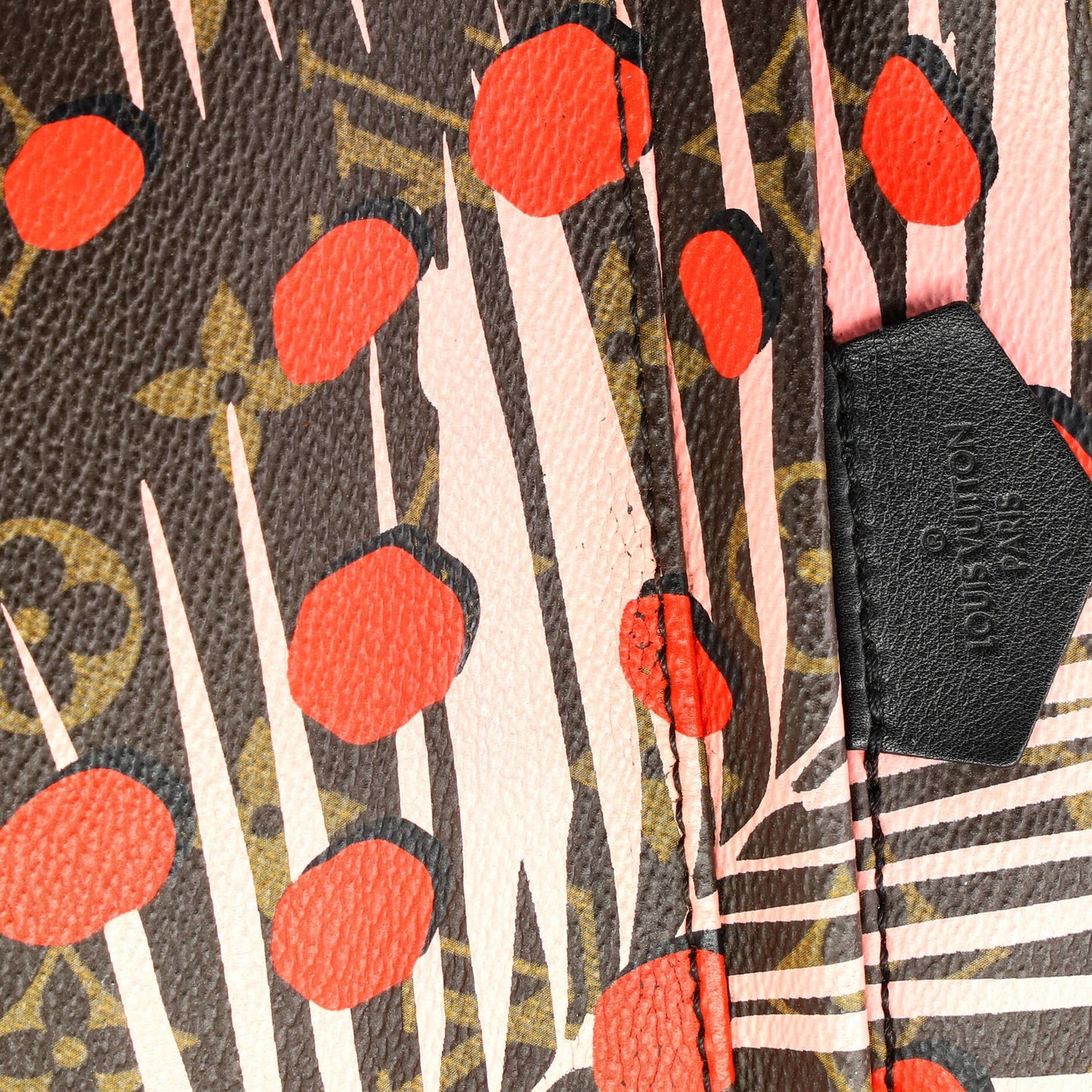 Louis Vuitton Palm Springs Backpack Limited Edition Monogram Jungle Dots Pm