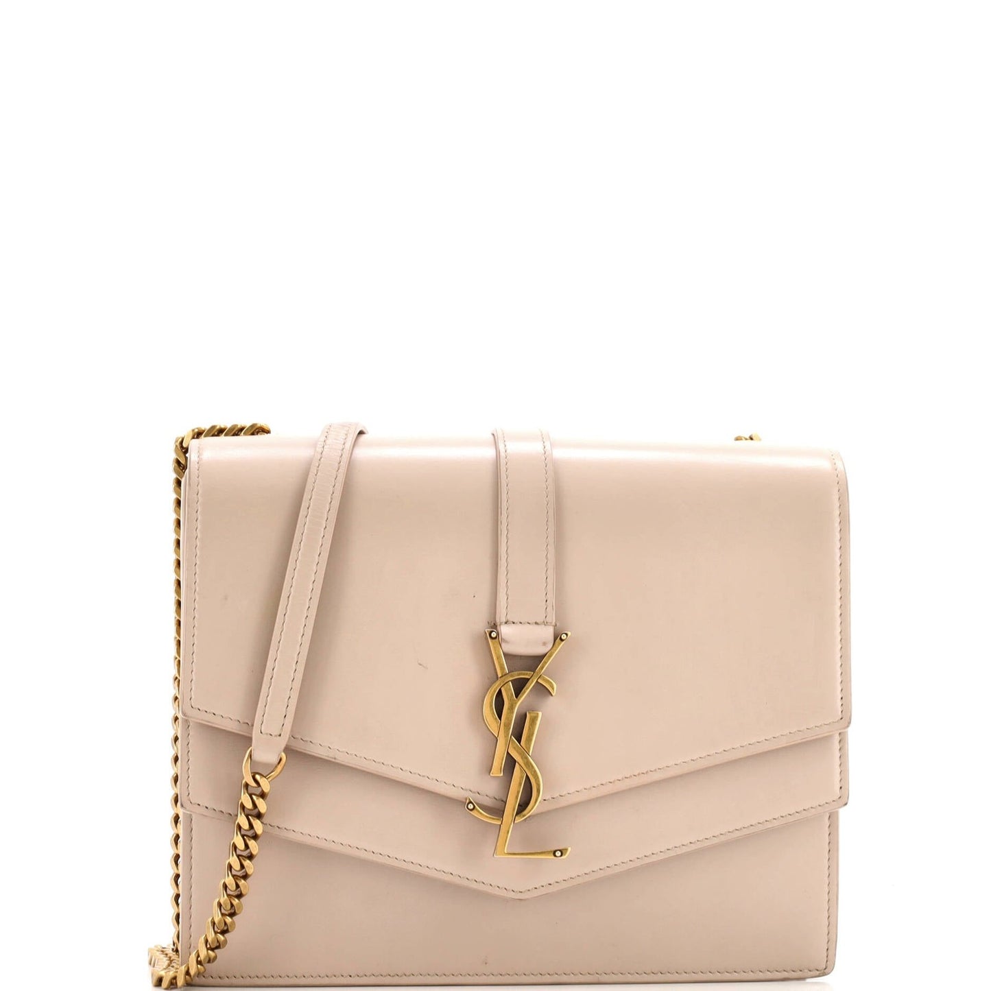 Saint Laurent Sulpice Flap Bag Leather Small