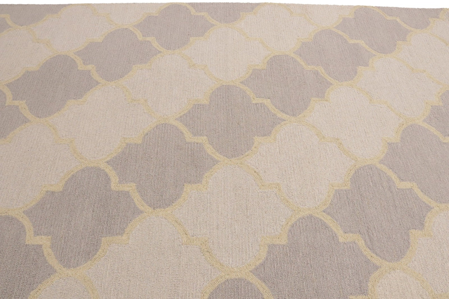 Hand Tufted 5x8 Pastel Modern Decor Rug for Bedroom Carpet