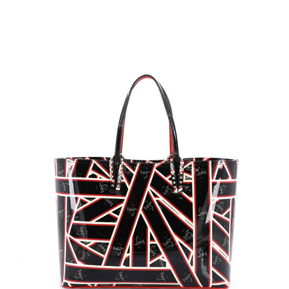 Christian Louboutin Cabata East West Tote Printed Patent Large