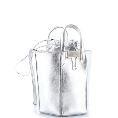 Off White Vintage Allen Bucket Bag Leather