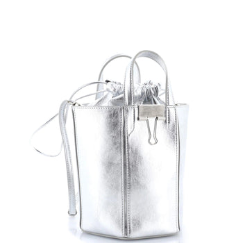 Off White Vintage Allen Bucket Bag Leather