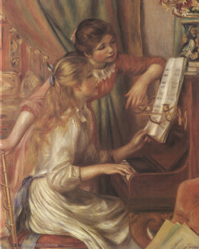 Pierre-Auguste Renoir Jeunes Filles Au Piano,
