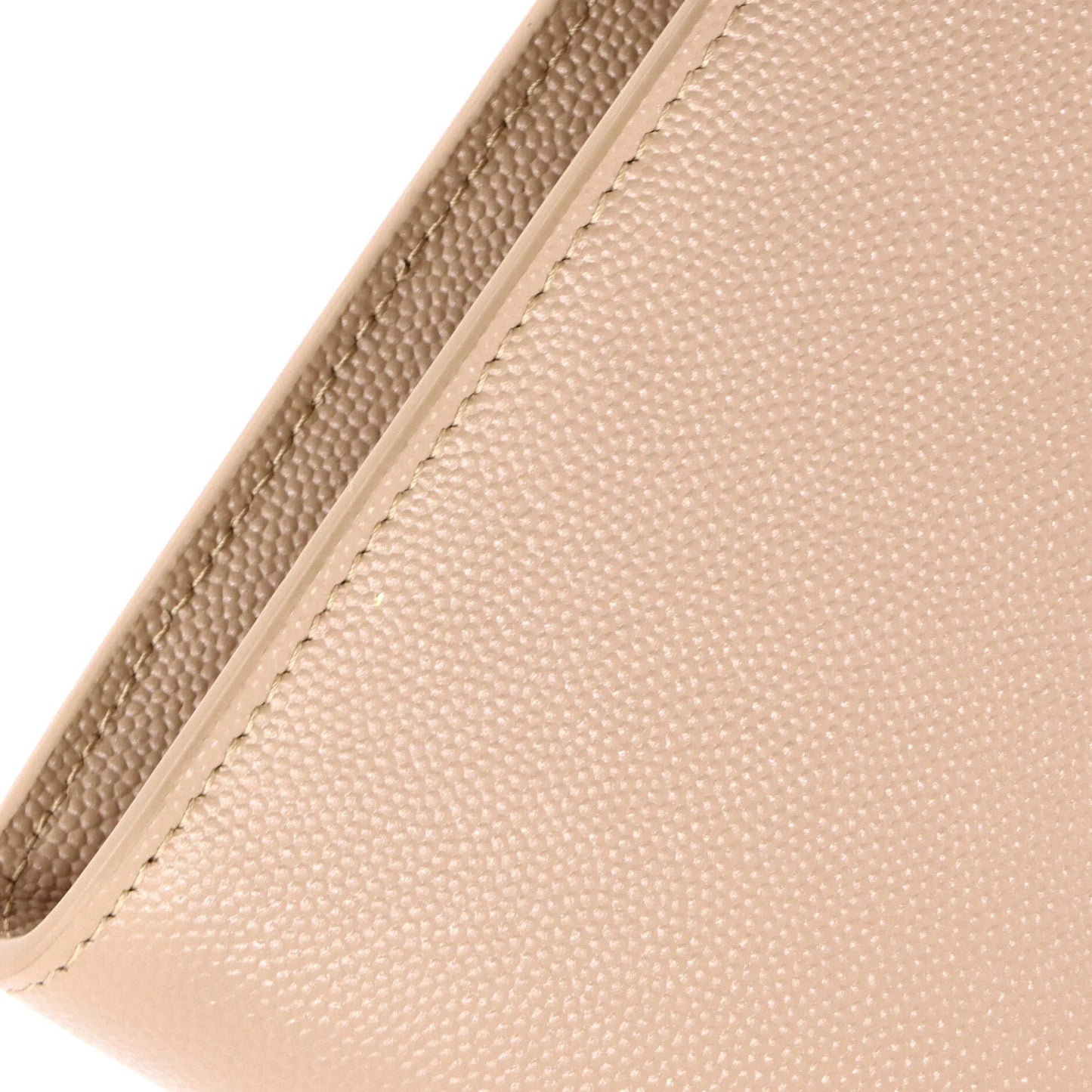 Saint Laurent Cassandra Chain Shoulder Bag Leather Small