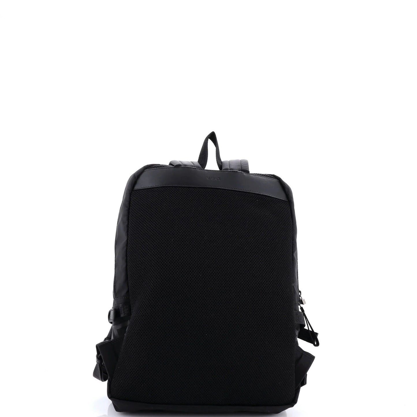 Versace La Greca Logo Backpack Nylon Medium