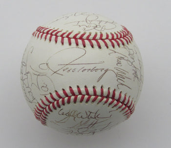1992 Mets Team Autographed By 31 Gooden Bonilla Saberhagen Onl Baseball 185520