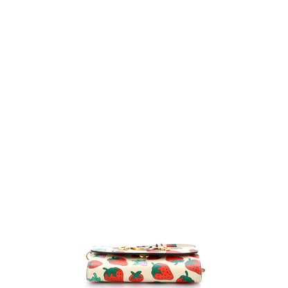 Gucci Zumi Shoulder Bag Printed Leather Mini