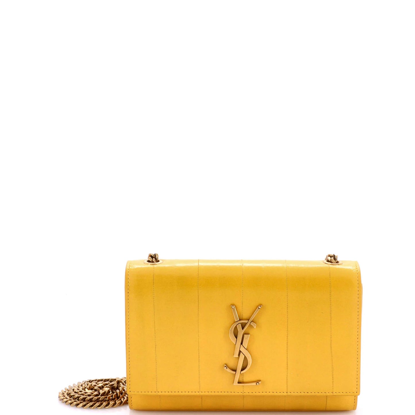 Saint Laurent Classic Monogram Crossbody Bag Eel Skin Small