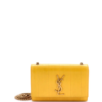 Saint Laurent Classic Monogram Crossbody Bag Eel Skin Small