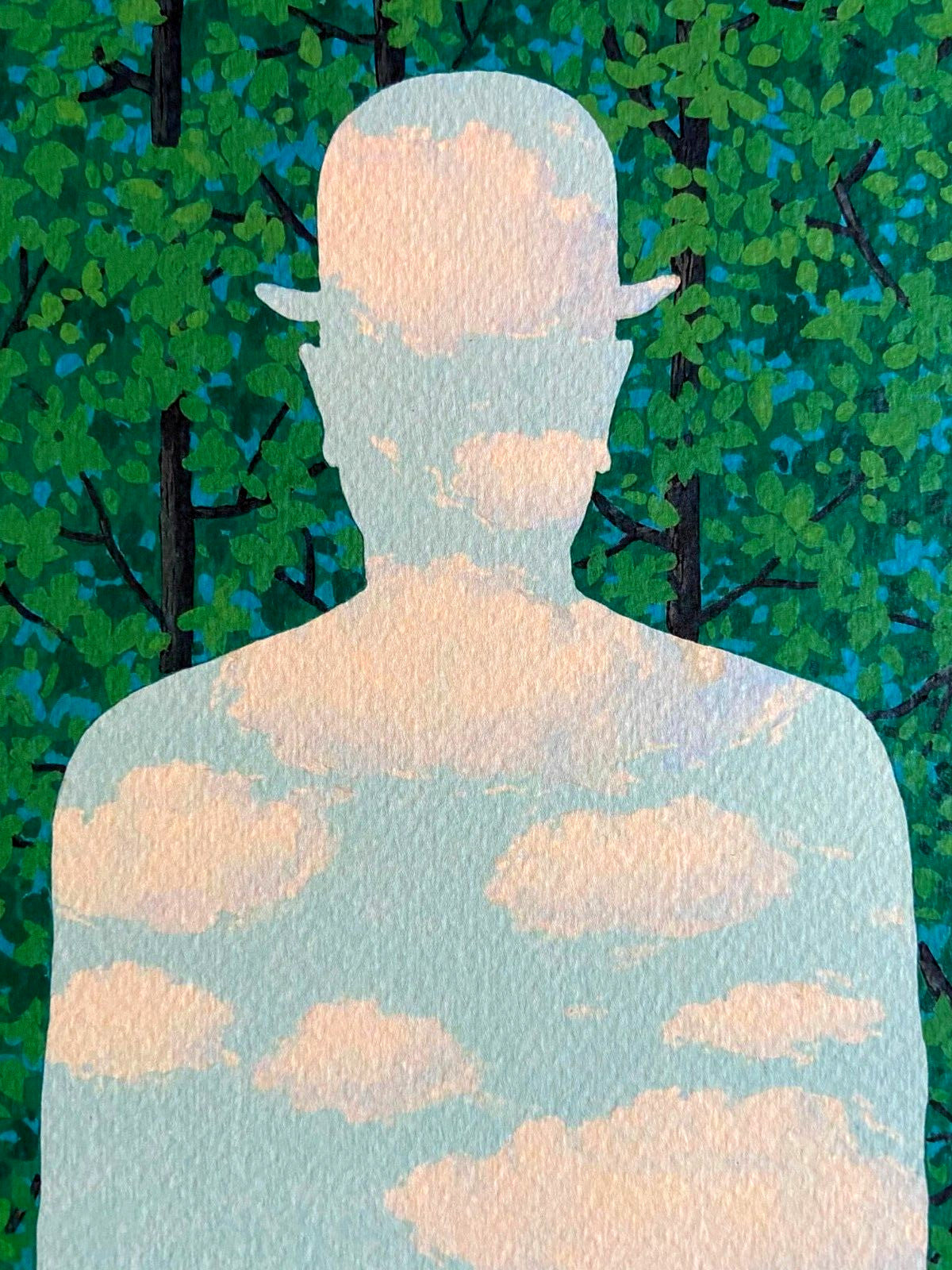 Ren Magritte Lithograph Coa Signed Numbered Hand Limited