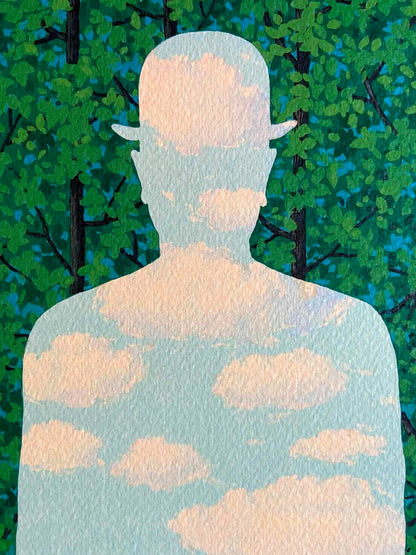 Ren Magritte Lithograph Coa Signed Numbered Hand Limited