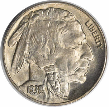 1938 D Buffalo Nickel OMM 2 FS-512 Choice BU