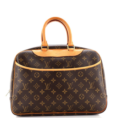 Louis Vuitton Deauville Handbag Monogram Canvas