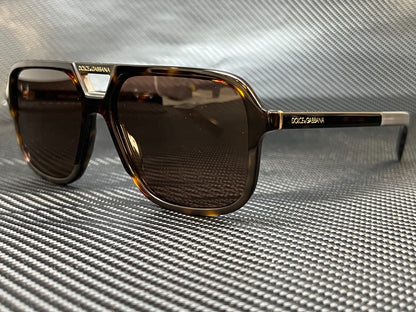 Havana Square Men's DG4354 Sunglasses 58 mm 73 502 Dolce & Gabbana