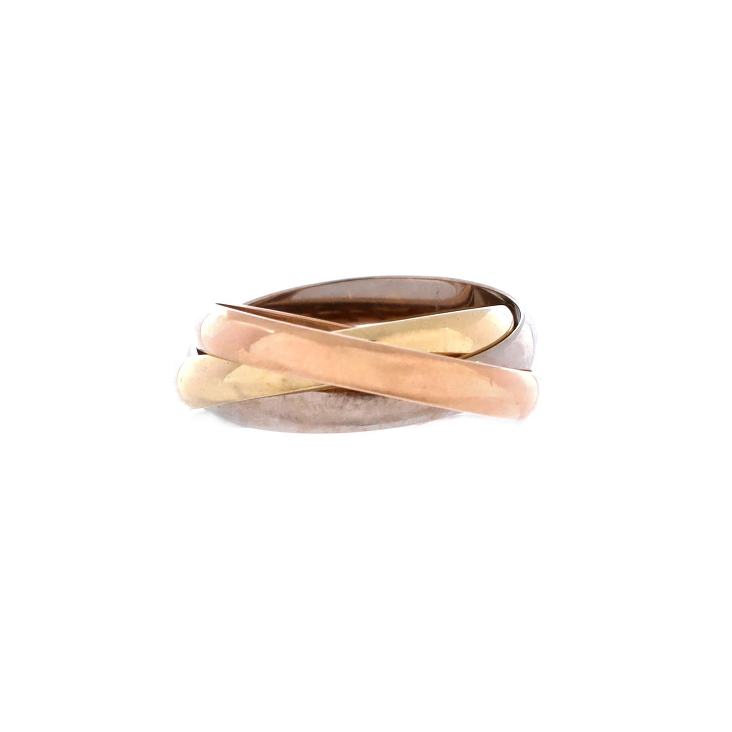 Cartier Trinity Ring 18K Tricolor Gold Small
