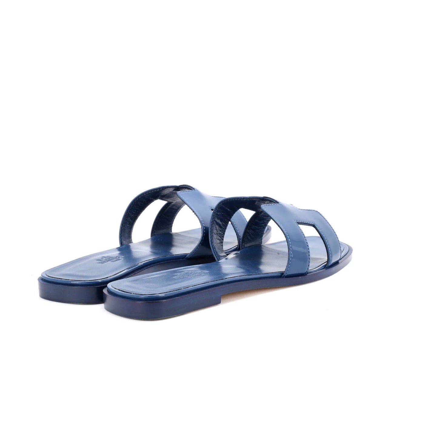 Hermes Women'S Oran Sandals Patent