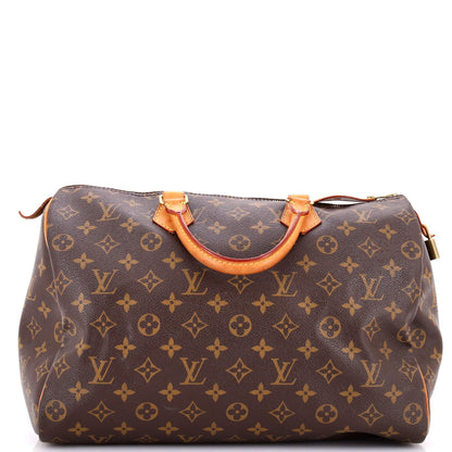 Louis Vuitton Speedy Handbag Monogram Canvas 35