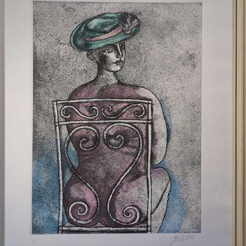 Franco Gentilini (Italy) Original Etching 