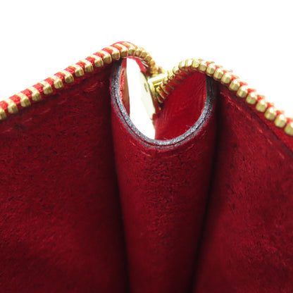 Leather LOUIS VUITTON M52947 Pochette Accessoires Accessory pouch Epi