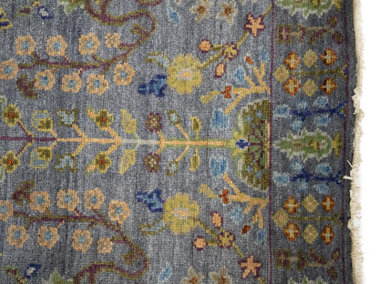 Handmade Tree Of Life Floral Runner Rug Oushak