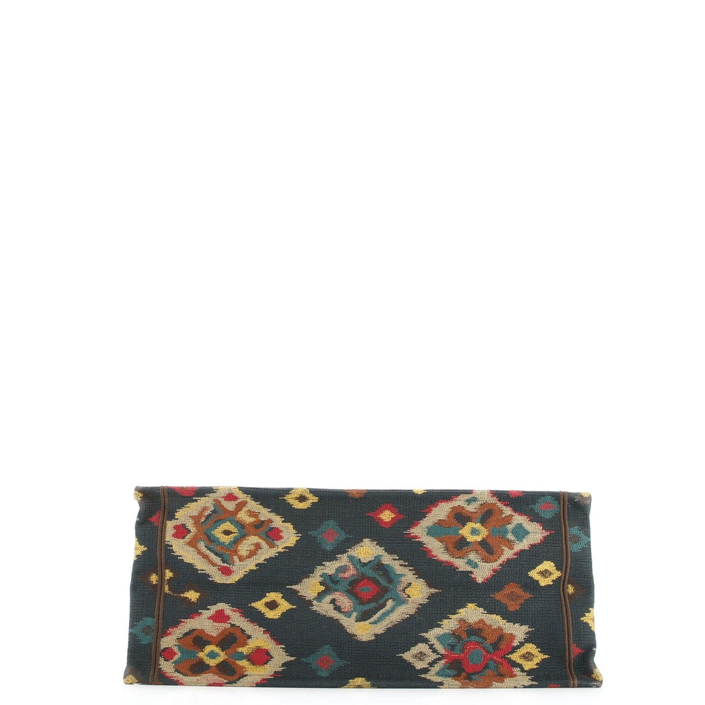 Christian Dior Book Tote Embroidered Canvas Large